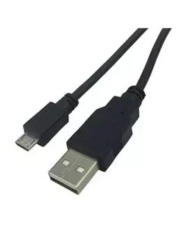 Cavo Adattatore USB Melchioni - da USB a Micro USB - 1 m - 486611163 (Nero)