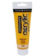 Colore Acrilico Fine Graduate Daler Rowney - 120 ml - D123120701 (Oro Imitazione)