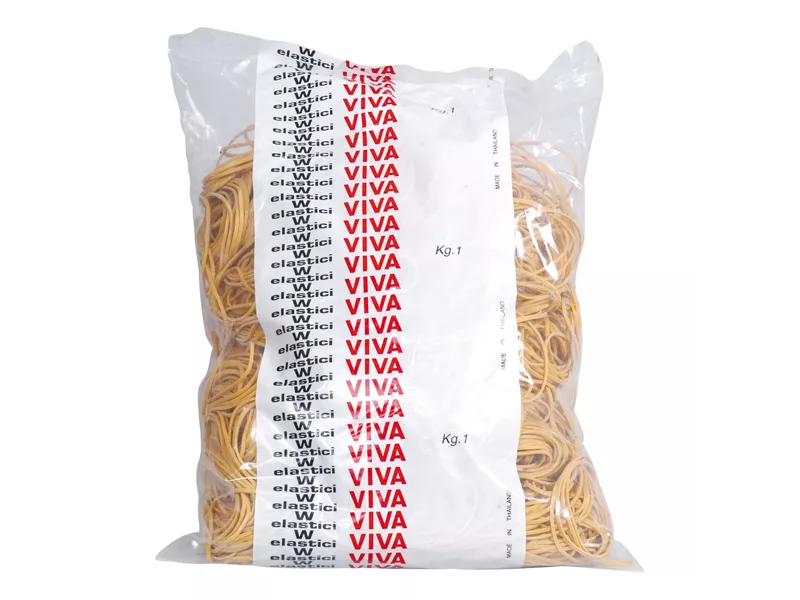 Elastici in Gomma Viva - 1 kg - 30 mm - E030 (Giallo)