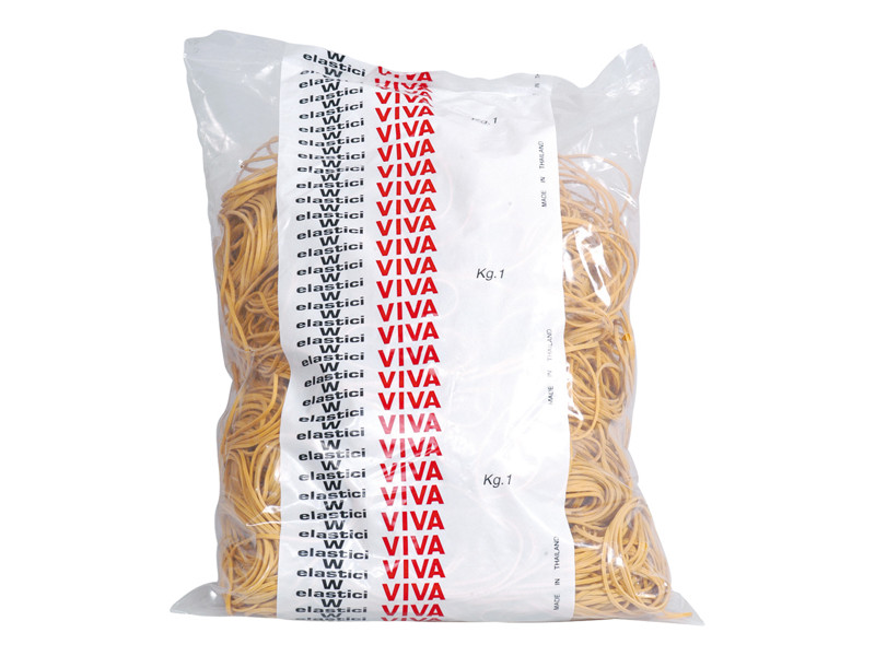 Elastici in Gomma Viva - 1 kg - 80 mm - E080 (Giallo) Elastici in Gomma Viva - 1 kg - 80 mm - E080 (Giallo)