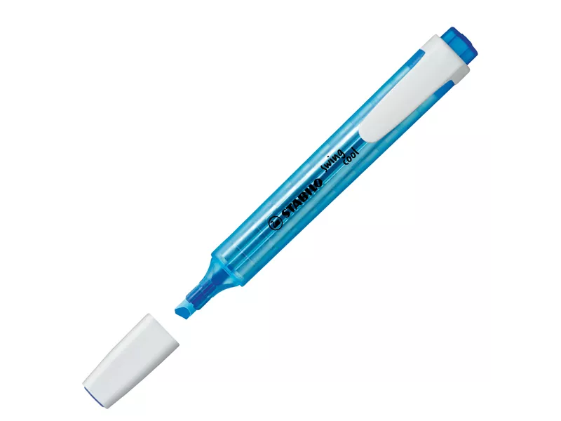 Evidenziatore Swing Cool Stabilo - 1-4 mm - 275/31 (Azzurro Conf. 10)