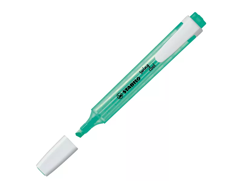 Evidenziatore Swing Cool Stabilo - 1-4 mm - 275/51 (Turchese Conf. 10)