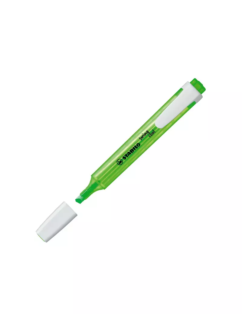 Evidenziatore Swing Cool Stabilo - 1-4 mm - 275/33 (Verde Conf. 10) Evidenziatore Swing Cool Stabilo - 1-4 mm - 275/33 (Verde Conf. 10)
