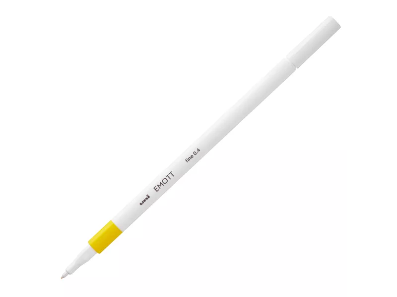 Fineliner Emott Uni-Ball - 0,4 mm - M-PEM-SY-G (Giallo Conf. 10)
