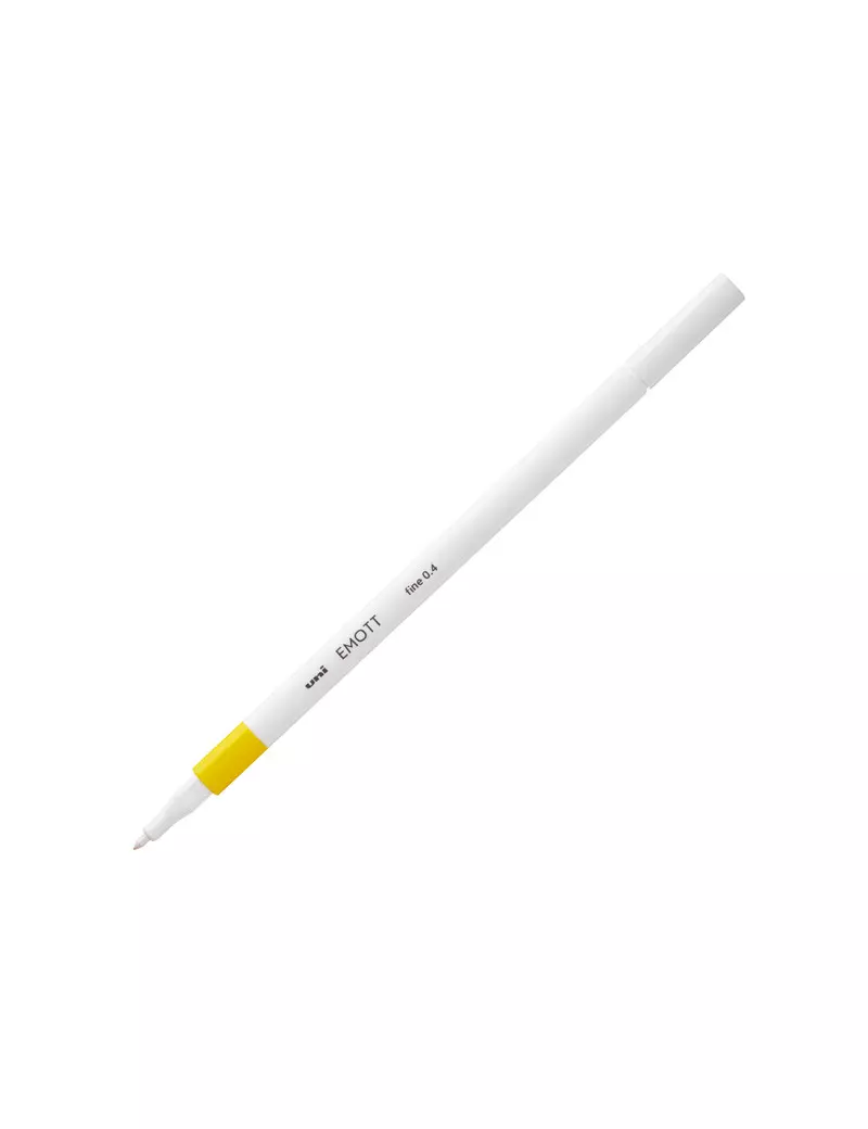 Fineliner Emott Uni-Ball - 0,4 mm - M-PEM-SY-G (Giallo Conf. 10) Fineliner Emott Uni-Ball - 0,4 mm - M-PEM-SY-G (Giallo Conf. 10)