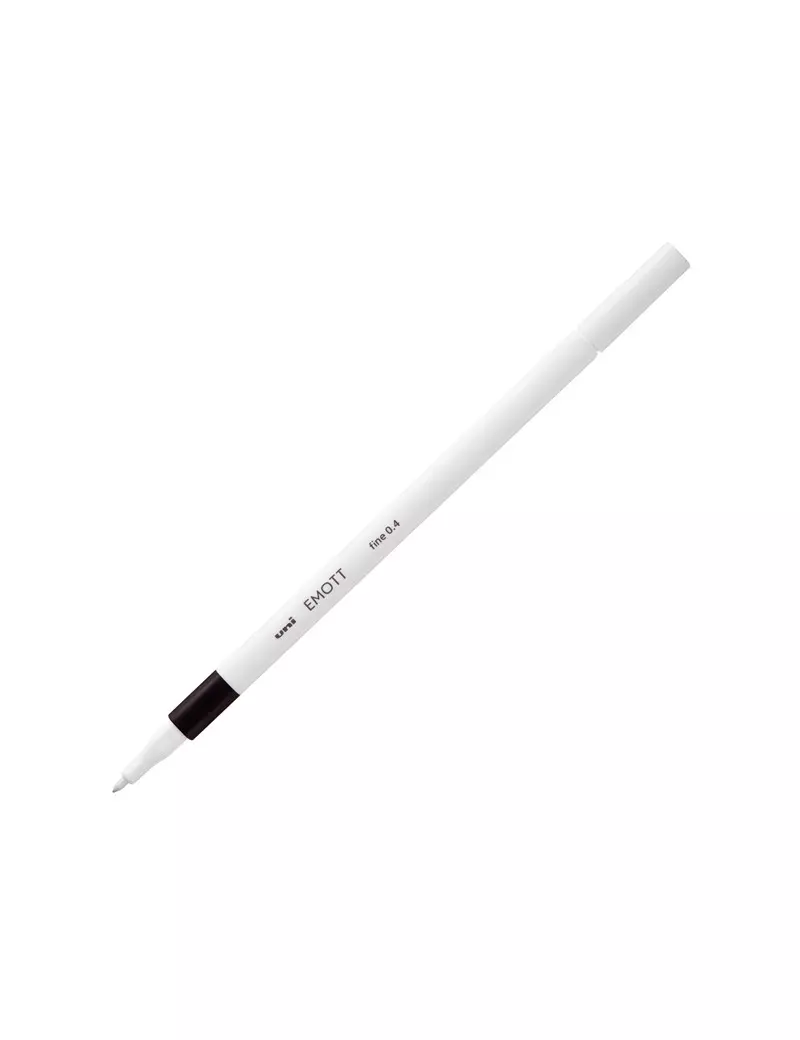 Fineliner Emott Uni-Ball - 0,4 mm - M-PEM-SY-N (Nero Conf. 10) Fineliner Emott Uni-Ball - 0,4 mm - M-PEM-SY-N (Nero Conf. 10)