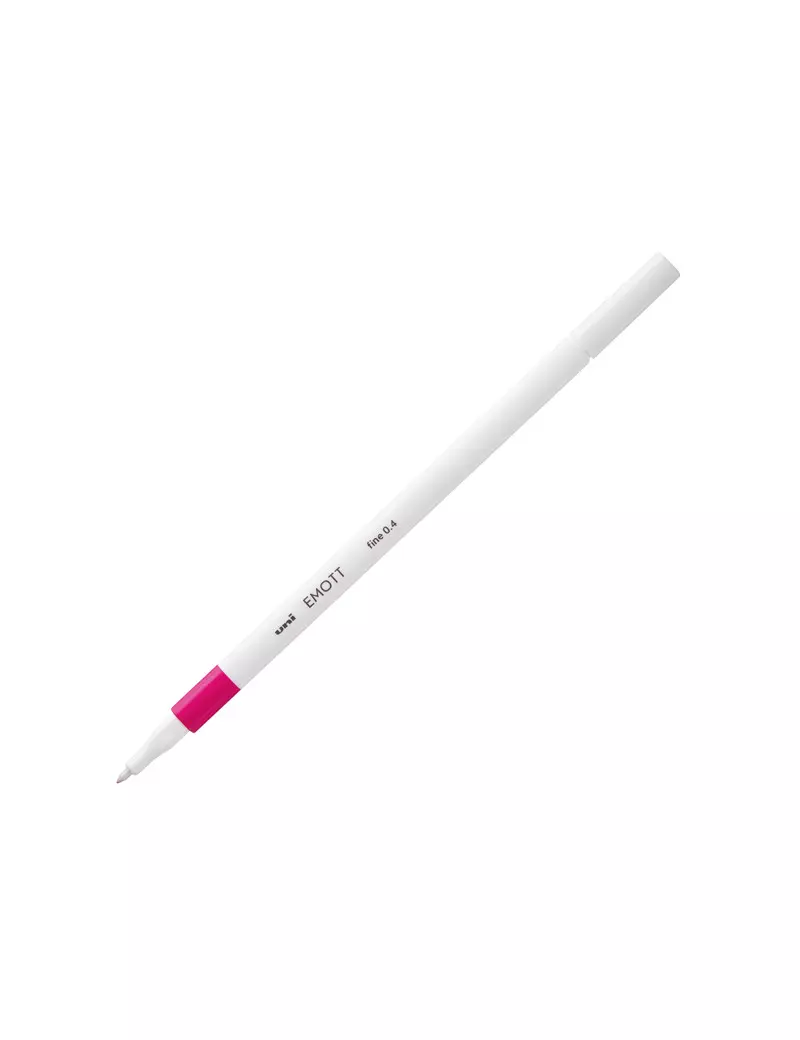 Fineliner Emott Uni-Ball - 0,4 mm - M-PEM-SY-RA (Rosa Conf. 10)