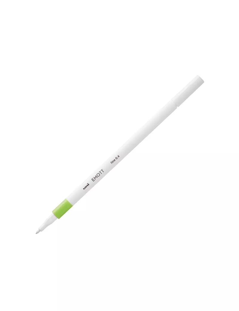 Fineliner Emott Uni-Ball - 0,4 mm - M-PEM-SY-VC (Verde Chiaro Conf. 10)