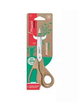 Forbici Advanced Wood Maped - 18 cm - 498111 (Legno)