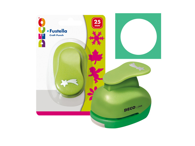 Fustella Deco CWR - Cerchio - 25 mm - 11480 (Verde) Fustella Deco CWR - Cerchio - 25 mm - 11480 (Verde)