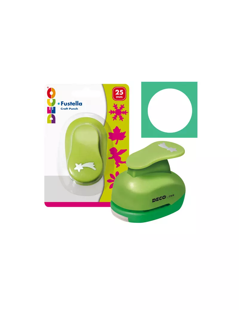 Fustella Deco CWR - Cerchio - 25 mm - 11480 (Verde) Fustella Deco CWR - Cerchio - 25 mm - 11480 (Verde)