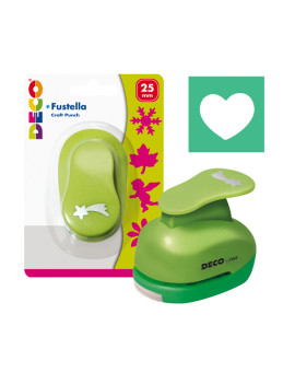 Fustella per Forme Deco CWR - Cuore - 25 mm - 04827 (Verde)