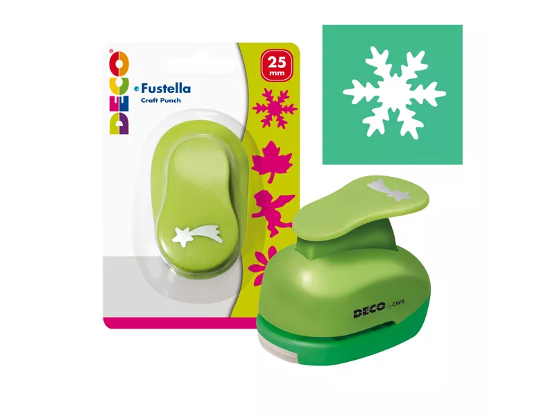 Fustella per Forme Deco CWR - Fiocco di Neve - 25 mm - 10423 (Verde) Fustella per Forme Deco CWR - Fiocco di Neve - 25 mm - 10423 (Verde)
