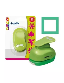 Fustella per Forme Deco CWR - Quadrato - 25 mm - 11481 (Verde)