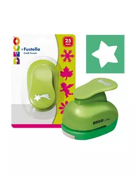 Fustella per Forme Deco CWR - Stella - 25 mm - 04826 (Verde)