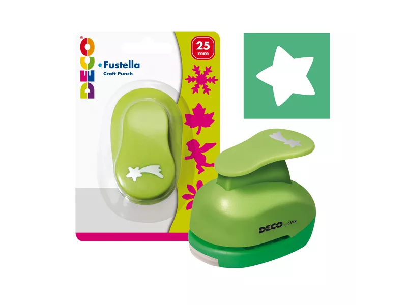Fustella per Forme Deco CWR - Stella - 25 mm - 04826 (Verde) Fustella per Forme Deco CWR - Stella - 25 mm - 04826 (Verde)