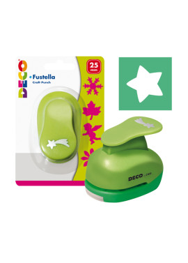 Fustella per Forme Deco CWR - Stella - 25 mm - 04826 (Verde)