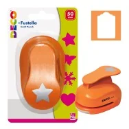 Fustella per Forme Deco CWR - Tag - 50 mm - 11162/6 (Arancione)