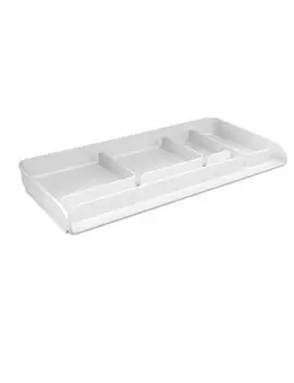 Vaschetta Portacancelleria Mydesk Arda - 26,1x12,5x2,8 cm - 8110B (Bianco)