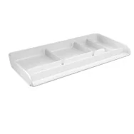 Vaschetta Portacancelleria Mydesk Arda - 26,1x12,5x2,8 cm - 8110B (Bianco)