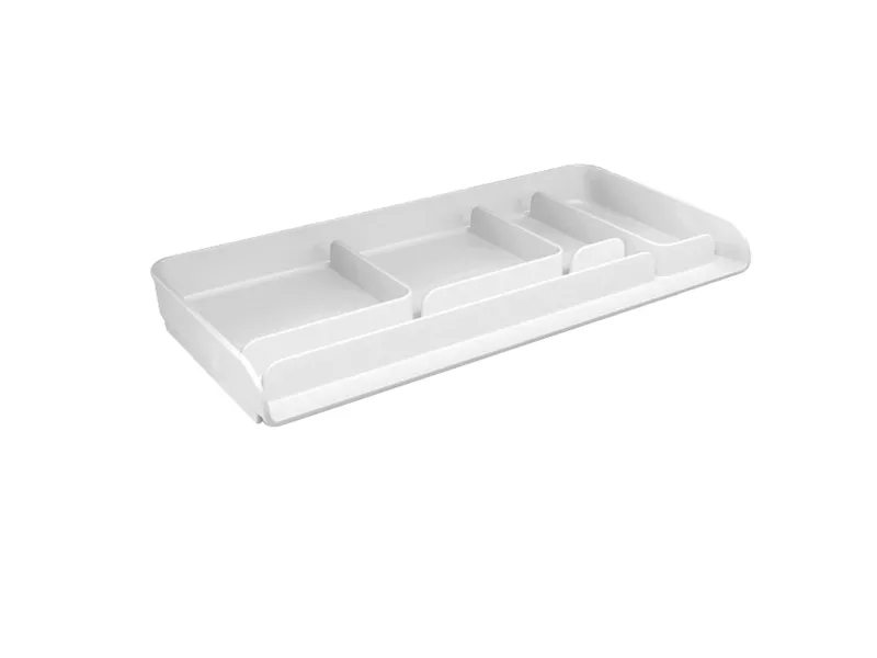 Vaschetta Portacancelleria Mydesk Arda - 26,1x12,5x2,8 cm - 8110B (Bianco)
