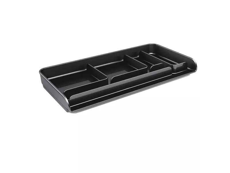 Vaschetta Portacancelleria Mydesk Arda - 26,1x12,5x2,8 cm - 8110N (Nero)