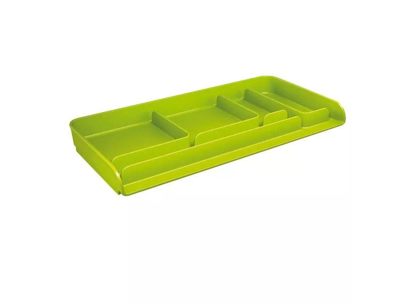 Vaschetta Portacancelleria Mydesk Arda - 26,1x12,5x2,8 cm - 811oV (Verde)