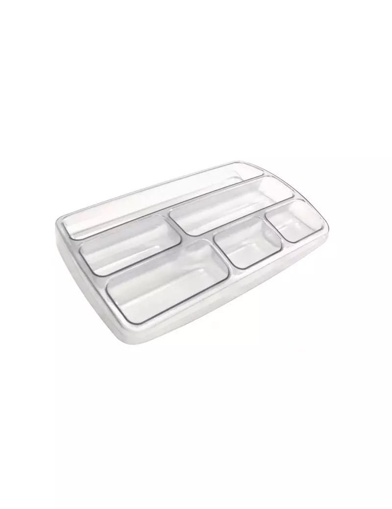 Vaschetta Portacancelleria Arda - 25,3x15,7x3,4 cm - TR3110CR (Trasparente) Vaschetta Portacancelleria Arda - 25,3x15,7x3,4 cm - TR3110CR (Trasparente)