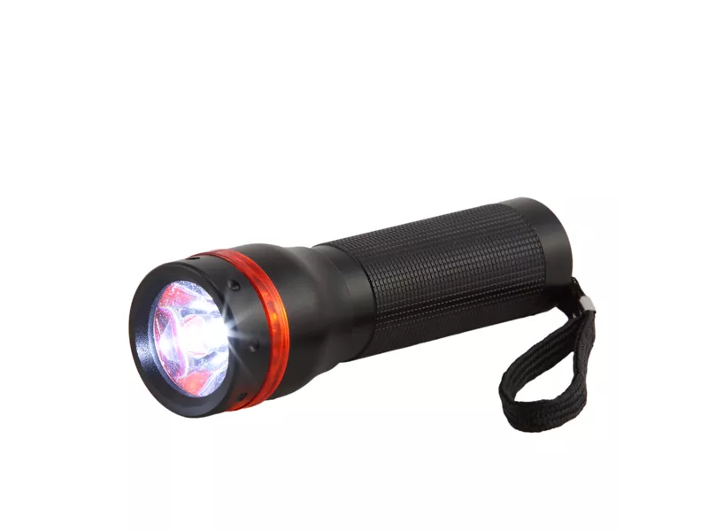 Torcia a LED in Alluminio Iternet - 1 W - 10203 (Nero)