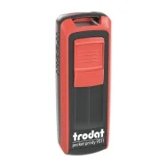 Timbro Tascabile Autoinchiostrante Pocket Printy 9512 Trodat - 47x18 mm - 4 Righe - 149168