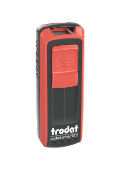 Timbro Tascabile Autoinchiostrante Pocket Printy 9511 Trodat - 38x14 mm - 4 Righe - 148739