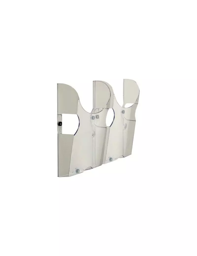 Vaschetta da Parete Ice Tecnostyl - A4 - 25x7,5x33,5 cm - IC001 (Conf. 2) Vaschetta da Parete Ice Tecnostyl - A4 - 25x7,5x33,5 cm - IC001 (Conf. 2)