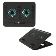 Supporto Notebook Cyclone Laptop Cooling Stand Trust - 23x30 cm - 17866 (Nero)