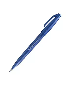 Pennarello Brush Sign Pen SES15C Pentel - 2 mm - SES15C-C (Blu)