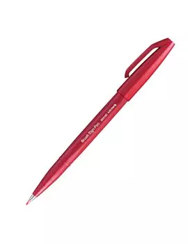 Pennarello Brush Sign Pen SES15C Pentel - 2 mm - SES15C-B (Rosso)