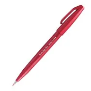 Pennarello Brush Sign Pen SES15C Pentel - 2 mm - SES15C-B (Rosso)