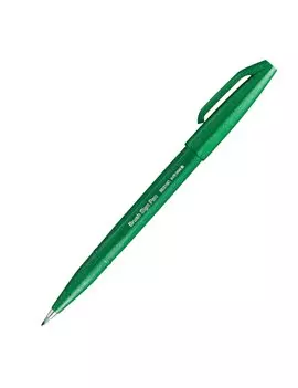 Pennarello Brush Sign Pen SES15C Pentel - 2 mm - SES15C-D (Verde)