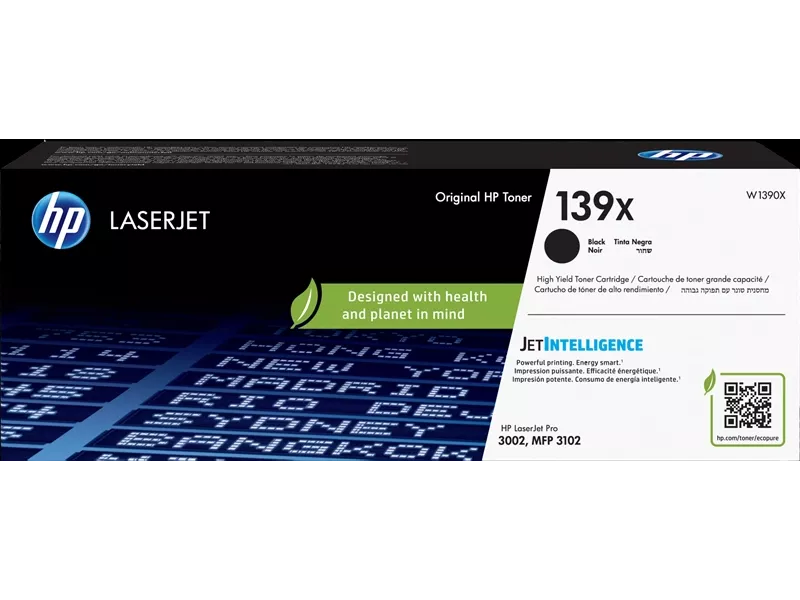 Toner Originale HP W1390X 139X (Nero 4000 pagine)