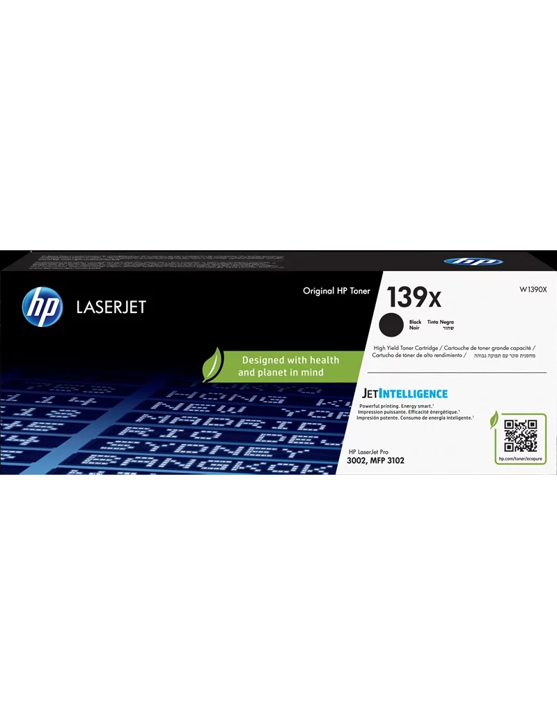 Toner Originale HP W1390X 139X (Nero 4000 pagine)