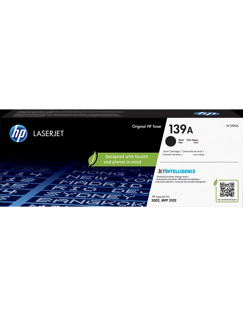 Toner Originale HP W1390A 139A (Nero 1500 pagine)