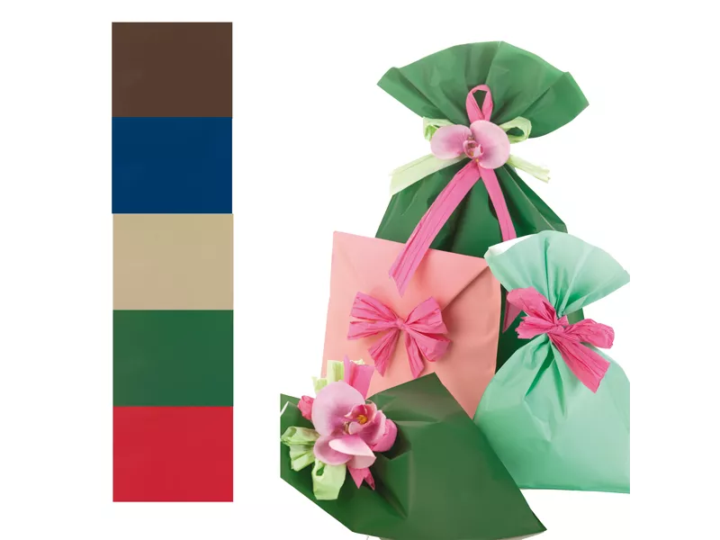Busta Regalo Mat Pearly A senza Patella Adesiva PNP - 20x35 cm - US805PRR20X35 (Assortiti Conf. 100)