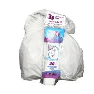 Sacco Immondizia Rolsac - 40x50 cm - 15 Litri - 10080 (Bianco Conf. 30)