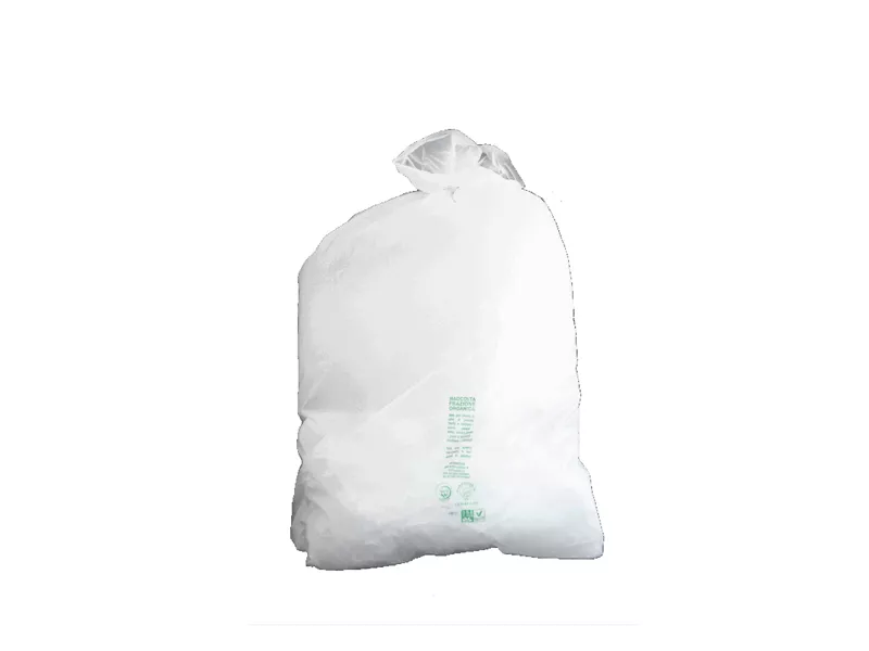 Sacco Immondizia Bio Rolsac - 70x110 cm - 110 Litri - 21361 (Bianco Conf. 20)