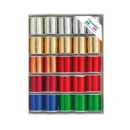 Nastro per Regali 6870 Brizzolari - 10 mm x 10 m - 00308500 (Assortiti Metallizzati Conf. 25)
