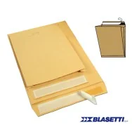 Busta a Sacco Monodex Blasetti - a Soffietto con Strip - 30x40 cm - 120 g - 843 (Avana Conf. 250)