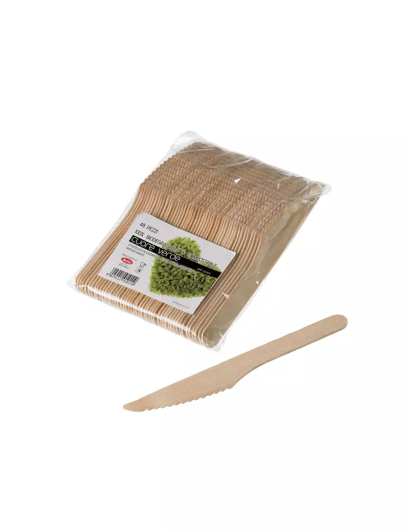 Coltelli in Legno Leone - 16 cm - Q1011 (Legno Conf. 48) Coltelli in Legno Leone - 16 cm - Q1011 (Legno Conf. 48)