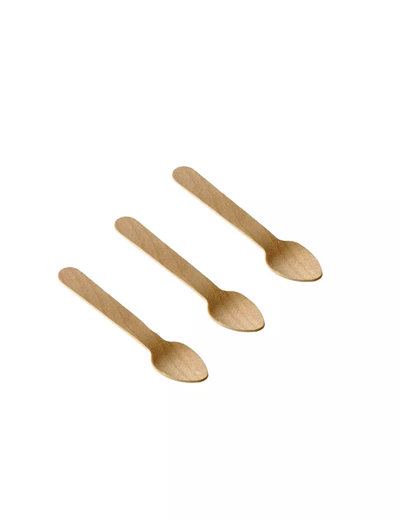 Cucchiaini in Legno Leone - 9,5 cm - Q1014 (Legno Conf. 48) Cucchiaini in Legno Leone - 9,5 cm - Q1014 (Legno Conf. 48)