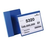 Buste Identificative con Aletta Pieghevole - A5 Orizzontale - Durable - 1722-07 (Blu Conf. 50)
