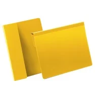 Buste Identificative con Aletta Pieghevole - A5 Orizzontale - Durable - 1722-04 (Giallo Conf. 50)