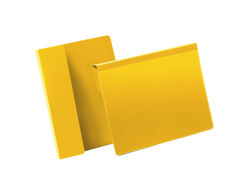 Buste Identificative con Aletta Pieghevole - A5 Orizzontale - Durable - 1722-04 (Giallo Conf. 50) Buste Identificative con Aletta Pieghevole - A5 Orizzontale - Durable - 1722-04 (Giallo Conf. 50)